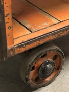 style Industrial retro trolley/cart decoration in wood/metal, European