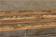 style Industrial retro vintage bench/gardenbench in wood/metal