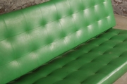 style Industrial retro vintage bench/sofa in Leather, European