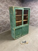 style Industrial retro vintage cabinet in wood/metal, European