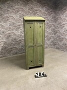 style Industrial retro vintage cabinet in wood, European
