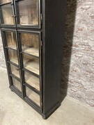 style Industrial retro vintage cabinet in Glass/wood, European