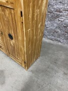 style Industrial retro vintage cabinet in wood/metal, European