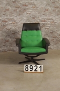 style Industrial retro vintage chair  in Leather, European