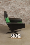 style Industrial retro vintage chair  in Leather, European