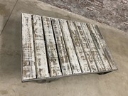 style Industrial retro vintage decoration table in wood/metal, European