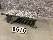 style Industrial retro vintage decoration table in wood/metal, European