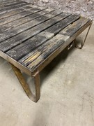 style Industrial retro vintage decoration table in wood/metal, European