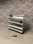 style Industrial retro vintage rack in Metal, European