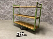 style Industrial retro vintage rack in wood/metal, European