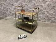 style Industrial retro vintage rack in Metal, European 20th century