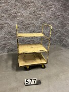 Industrial retro vintage rack on wheels
