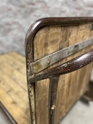 style Industrial retro vintage trolley/cart in wood/metal, European