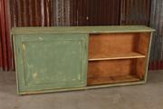 style Industrial retro vintage workbench/desk/sidetable in wood, European