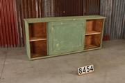 style Industrial retro vintage workbench/desk/sidetable in wood, European