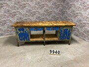 style Industrial retro vintage workbench/desk/sidetable