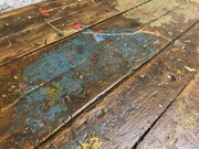 style Industrial retro vintage workbench/desk/sidetable