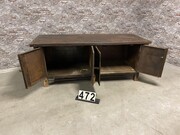 style Industrial retro vintage workbench/desk/sidetable in Metal, European