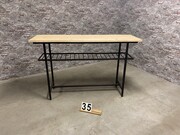 style Industrial table/bartable in wood/metal, European