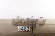 style Industrial vintage baskets in Metal, European