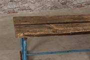 style Industrial vintage bench/gymnasticbench  in wood/metal, European