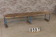 style Industrial vintage bench/gymnasticbench  in wood/metal, European