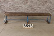 style Industrial vintage bench/gymnasticbench  in wood/metal, European