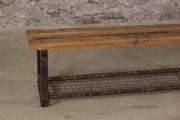 style Industrial vintage bench/gymnasticbench  in wood/metal, European