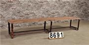 style Industrial vintage bench/gymnasticbench  in wood/metal, European