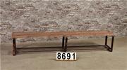 style Industrial vintage bench/gymnasticbench  in wood/metal, European