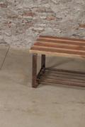 style Industrial vintage bench/gymnasticbench  in wood/metal, European