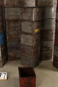 style Industrial vintage boxes  in Metal, European