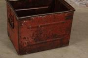 style Industrial vintage boxes  in Metal, European