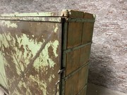 style Industrial vintage cabinet  in Metal, European 20th century