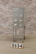 style Industrial vintage cabinet/mailbox decoration in Metal