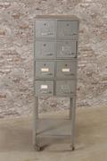 style Industrial vintage cabinet/mailbox decoration in Metal