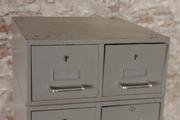 style Industrial vintage cabinet/mailbox decoration in Metal