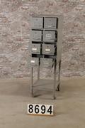 style Industrial vintage cabinet/mailbox decoration in Metal