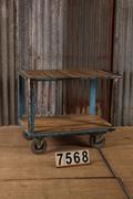 style Industrial vintage cart decoration in Wood/metal