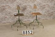 style Industrial vintage chair/stool in wood/metal, European