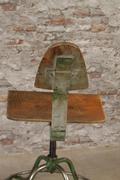 style Industrial vintage chair/stool in wood/metal, European