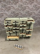 style Industrial vintage chest of drawers/Cabinet in wood/metal, European