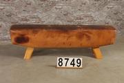 style Industrial vintage gym bank in Leather/wood/metal, European