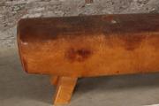 style Industrial vintage gym bank in Leather/wood/metal, European
