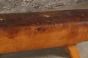 style Industrial vintage gym bank in Leather/wood/metal, European