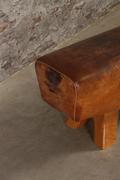 style Industrial vintage gym bank in Leather/wood/metal, European