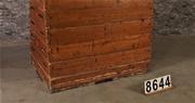 style Industrial vintage gym cupboard/gymbuck  in Leather/wood, European