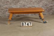 style Industrial vintage gym leather bank in Leather/wood/metal, European