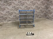 style Industrial vintage rack in Metal, European 20th century
