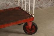 style Industrial vintage retro trolley/cart in Metal, European